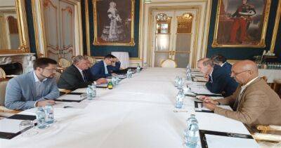 Дональд Трамп - Михаил Ульянов - Ведущие переговорщики Ирана и России провели переговоры с ЕС в Вене - dialog.tj - Россия - США - Вашингтон - Иран - Тегеран - Вена - Катар - Доха