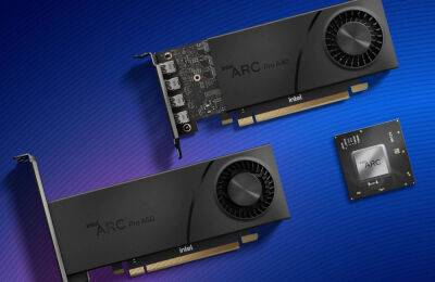 Intel представила видеокарты Arc Pro для настольных и мобильных рабочих станций - itc.ua - Украина