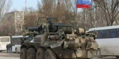 Оккупанты стягивают военную технику к Мелитополю - nv.ua - Россия - Украина - Запорожская обл. - Херсон - Мелитополь