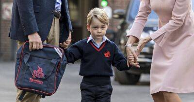 принц Уильям - Елизавета II - принц Гарри - принц Чарльз - принц Джордж - принц Эндрю - принц Филипп - принцесса Шарлотта - Школьный звонок. Как британские принцы и принцессы начинали свой первый учебный день - focus.ua - Украина - Англия - Лондон - Шотландия