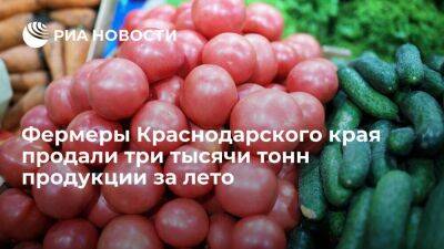 Вениамин Кондратьев - На Кубани фермеры продали три тысячи тонн продукции на придорожных ярмарках за лето - smartmoney.one - Краснодарский край - Краснодар