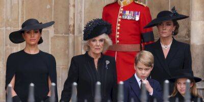 Елизавета II - принц Джордж - принцесса Шарлотта - Тяжелый день. Вся королевская семья собралась на похоронах Елизаветы II в Вестминстерском аббатстве - nv.ua - Украина - Лондон
