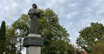 В Резекне начали административный процесс по делу о "прощании" с памятником "Алеша" - rus.delfi.lv - Латвия