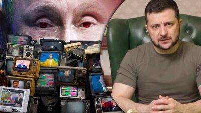 Владимир Зеленский - Наши позиции не меняются от шума и анонсов, – Зеленский отреагировал на "обращение путина" - 24tv.ua - Украина