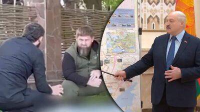 Рамзан Кадыров - Михаил Подоляк - Вместо путина выступил кадыров: много угрожал и показал карту, "откуда готовилось" - 24tv.ua - Украина - респ. Чечня