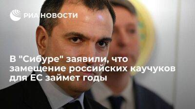 Глава "Сибура" Карисалов заявил, что замещение российских каучуков для ЕС займет годы - smartmoney.one - Россия