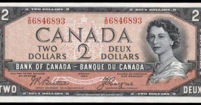 Елизавета II - Редкую банкноту с 8-летней королевой продают за £15 000 (фото) - focus.ua - Украина - Австралия - Канада