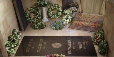 король Георг VI (Vi) - Георгий СВЯТОЙ - принц Филипп - Елизавета - Елизавета Королева (Ii) - принцесса Маргарет - король Чарльз Ііі III (Iii) - Появилось первое фото места захоронения королевы Елизаветы II - nv.ua - Украина - Англия - Великобритания