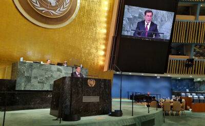 Владимир Норов - Узбекистан - Норов с трибуны ООН рассказал о крупных международных мероприятиях, которые планирует провести Узбекистан - podrobno.uz - Узбекистан - Ташкент