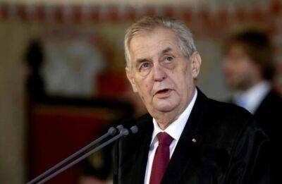 Милош Земан - Президент Чехии сообщил о тотальном поражении левых сил на выборах в стране - obzor.lt - Чехия