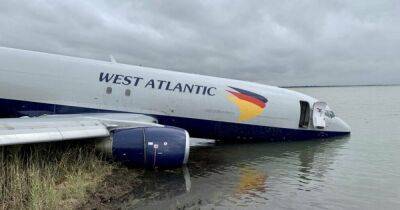 Во Франции - Во Франции самолет едва не упал в озеро во время посадки в условиях шторма (фото) - focus.ua - Украина - Франция - Париж - шт.Флорида