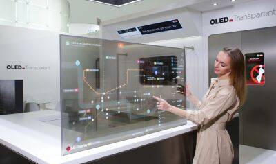 LG Display представила прозрачный OLED-экран для поездов, который будет показывать погоду, карты и… рекламные ролики - itc.ua - Китай - Украина - Израиль - Германия - Япония