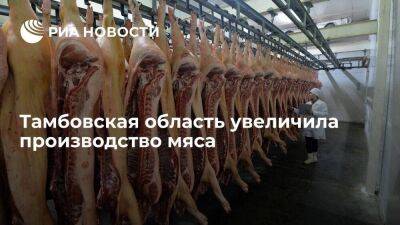 Максим Егоров - Тамбовская область увеличила производство мяса - smartmoney.one - Тамбовская обл.