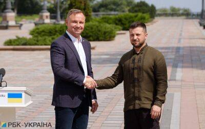 України Володимир Зеленський - Анджей Дуда - Володимир Зеленський - Зеленський поговорив із Дудою: обговорили "референдуми" на захоплених РФ територіях - rbc.ua - Україна - Росія