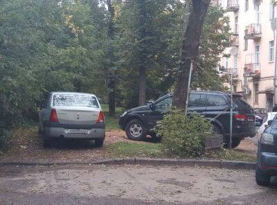 В Твери за парковку на газонах оштрафовали более 500 автовладельцев - afanasy.biz - Тверь - Тверская обл.