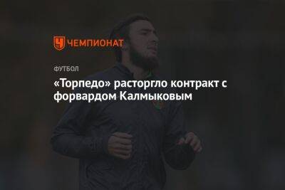 «Торпедо» расторгло контракт с форвардом Калмыковым - championat.com - Москва - Россия