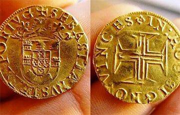 52-летний британец обнаружил уникальную золотую монету - charter97.org - Англия - Белоруссия