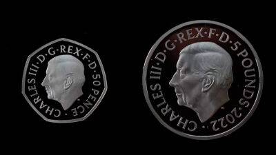 У Британії показали перші монети з портретом короля Чарльза III - bin.ua - Украина