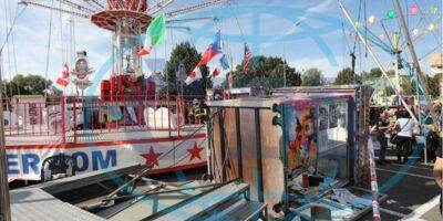В Чехии рухнула 15-метровая карусель, пострадали 17 человек - nv.ua - Украина - Чехия