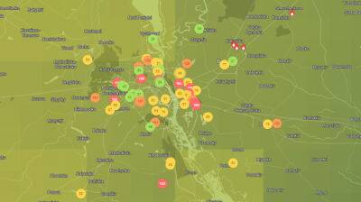 Мира Городов - В Киеве в понедельник самый грязный воздух в мире - pravda.com.ua - Украина - Киев - Колумбия - Богота - Кувейт