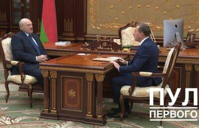 Александр Лукашенко - Николай Снопков - Лукашенко провел встречу с первым вице-премьером Снопковым - ont.by - Белоруссия