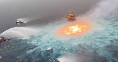 Проклятое место. Нефтяное месторождение подожгло океан, а теперь извергает тонны метана - focus.ua - Украина - Мексика