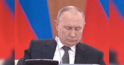 Владимир Путин - Жаловался на усталость и одышку: Путин уснул во время совещания (видео) - focus.ua - Россия - Украина - Херсонская обл. - Дальний Восток