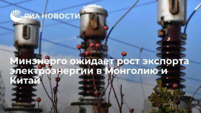 Николай Шульгинов - Минэнерго ожидает рост экспорта электроэнергии в Монголию и Китай на 19-20 процентов - smartmoney.one - Россия - Китай - Украина - Финляндия - Монголия - Владивосток
