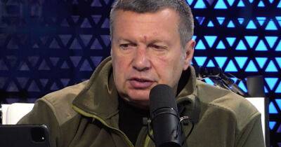 Владимир Соловьев - Алла Пугачева - Месть Пугачевой? Грустный Соловьев появился в эфире с синяками на лице (ВИДЕО) - dsnews.ua - Россия - Украина