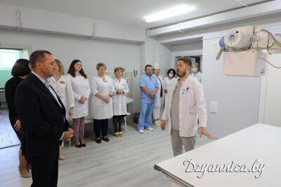 В Щучинской ЦРБ открылся обновлённый рентгенодиагностический кабинет - grodnonews.by - Белоруссия