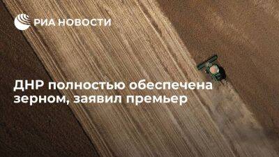Виталий Хоценко - Премьер Хоценко: ДНР полностью обеспечена собственными пшеницей, ячменем и мукой - smartmoney.one - ДНР