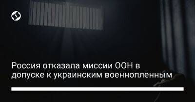 Матильда Богнер - Россия отказала миссии ООН в допуске к украинским военнопленным - liga.net - Россия - Украина