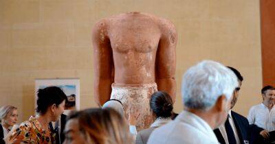 Колоссальная древняя статуя, найденная в Саудовской Аравии, выставлена ​​в Лувре (фото) - focus.ua - Украина - Франция - Париж - Саудовская Аравия