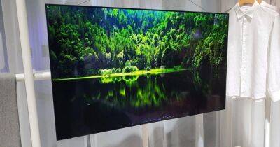 Самый легкий и тонкий OLED-телевизор диагональю 55 дюймов можно вешать на гвоздь (фото) - focus.ua - Украина - Германия - Япония - Берлин
