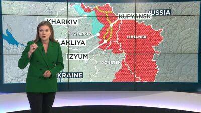 Владимир Зеленский - Боевые действия Украине по оценкам ISW - ru.euronews.com - Россия - Украина - Купянск - Харьковская обл.