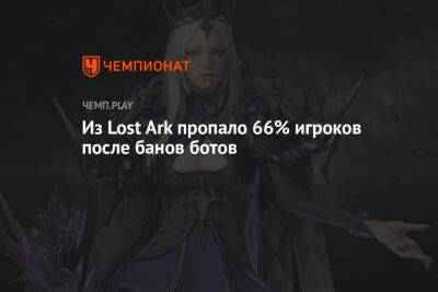 Из Lost Ark пропало 66% игроков после банов ботов - championat.com