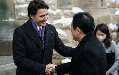 Франції Еммануель Макрон - Ентоні Блінкен - Прем'єр-міністри Канади та Японії мають намір посилити співпрацю G7 для допомоги Україні - rbc.ua - США - Канада - Україна - Росія - Японія