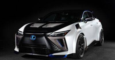 Карбоновый капот и стильный дизайн: Lexus представил спортивный электрокроссовер (фото) - focus.ua - Украина