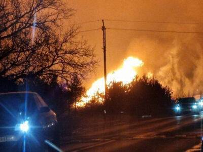 Высота пламени достигала 50 метров: на газопроводе между Литвой и Латвией произошел взрыв - unn.com.ua - Украина - Киев - респ. Чувашия - Литва - Латвия - Russia