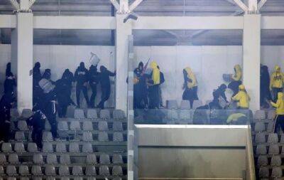 Хулиганство на стадионе Лимассола - vkcyprus.com - Кипр