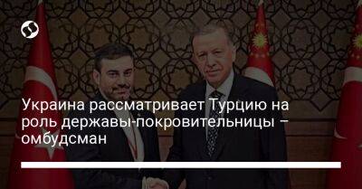 Дмитрий Лубинец - Украина рассматривает Турцию на роль державы-покровительницы – омбудсман - liga.net - Россия - Украина - Турция - Женева