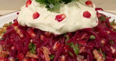 Диетический салат из свеклы с гранатом и орехами: пошаговый рецепт - focus.ua - Украина