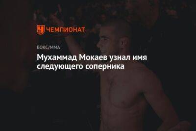 Мухаммад Мокаев - Мухаммад Мокаев узнал имя следующего соперника - championat.com - Англия - Лондон - Бразилия - Канада - Эмираты - Абу-Даби