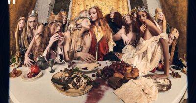 Леонардо Да-Винч - Фрида Кало - Мадонна появилась в образах Богоматери и Иисуса на страницах Vanity Fair - focus.ua - Украина