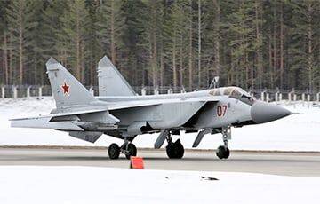 У МиГ-31К над Молодечно загорелся двигатель - charter97.org - Россия - Белоруссия