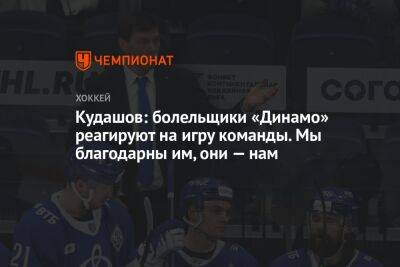 Алексей Кудашов - Сергей Емельянов - Кудашов: болельщики «Динамо» реагируют на игру команды. Мы благодарны им, они — нам - championat.com - Москва