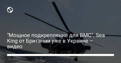 Бен Уоллес - Алексей Резников - "Мощное подкрепление для ВМС". Sea King от Британии уже в Украине – видео - liga.net - США - Украина - Англия - Лондон