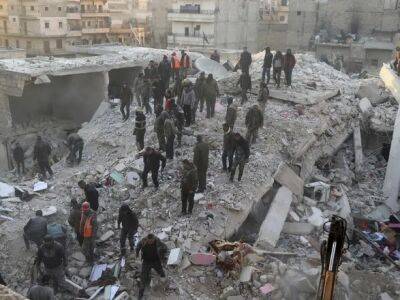 Обрушение здания в сирийском городе Алеппо унесло жизни 16 человек - unn.com.ua - Сирия - Украина - Киев - г. Алеппо - Reuters