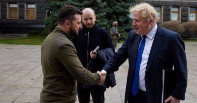 Владимир Зеленский - Владимир Путин - Борис Джонсон - Boris Johnson - Джонсон приехал в Украину и встретился с Зеленским - dsnews.ua - Россия - Украина - Киев - Англия