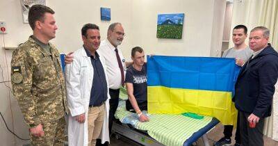 Евгений Корнийчук - Украинский - Украинский посол посетил раненых бойцов ВСУ в Израиле (фото) - focus.ua - Украина - Израиль